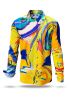 TANZ DES MEERES buntes Hemd Herren - 100 % Baumwolle - GERMENS artfashion