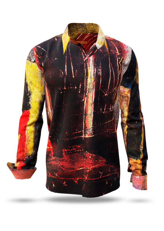 Camisa de colores FABULARASA para hombre - 100 % algodón - GERMENS artfashion