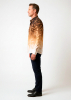 Camisa marrón GON BROWN para hombre - 100 % algodón - GERMENS artfashion