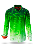 Camisa verde para hombre GON GREEN - 100 % algodón - GERMENS artfashion