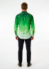 Button down Hemd GON GREEN – GERMENS artfashion – 100 % Baumwolle - Größe 5XL