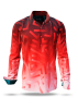 GON RED rotes Hemd Herren - 100 % Baumwolle - GERMENS artfashion