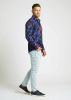 Camisa oscura para hombre SIGNAL X SPHERE - 100 % algodón - GERMENS artfashion