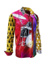 Herren Hemden Langarm RHYTHM OF LIFE – GERMENS artfashion – 100 % Baumwolle - Größe XL