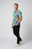 Sommerhemd Herren WONDERLAND - 100 % Baumwolle - 10 Größen von XS - 6XL - außergewöhnliches Design - feinste Verarbeitung - Stoffe Made in Germany - limitiert und exklusiv