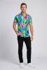 Sommerhemd Herren WONDERLAND - 100 % Baumwolle - 10 Größen von XS - 6XL - außergewöhnliches Design - feinste Verarbeitung - Stoffe Made in Germany - limitiert und exklusiv