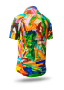 Herren Hemd Kurzarm ARCADIA VIVA – GERMENS artfashion – 100 % Baumwolle - Größe XXL