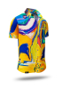 Sommerhemd Herren TANZ DES MEERES - 100 % Baumwolle - 10 Größen von XS - 6XL - außergewöhnliches Design - feinste Verarbeitung - Stoffe Made in Germany - limitiert und exklusiv