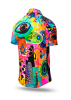 Kurzärmliges Hemd ZIRPA – GERMENS artfashion – 100 % Baumwolle - Größe 4XL