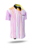 Sommerhemd Herren PINKFALL - 100 % Baumwolle - 10 Größen von XS - 6XL - außergewöhnliches Design - feinste Verarbeitung - Stoffe Made in Germany - limitiert und exklusiv