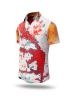 Herren Hemd Kurzarm LAKE BLUE – GERMENS artfashion – 100 % Baumwolle - Größe 3XL