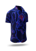 Button Down Shirts Short Sleeve SIGNAL X SPHERE – GERMENS artfashion – 100 % Cotton - Size L