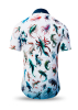 Sommerhemd Herren SUBMERGED MUTANTS - 100 % Baumwolle - 10 Größen von XS - 6XL - außergewöhnliches Design - feinste Verarbeitung - Stoffe Made in Germany - limitiert und exklusiv