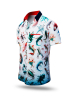 Sommerhemd Herren SUBMERGED MUTANTS – GERMENS artfashion – 100 % Baumwolle - Größe L