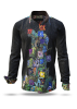 Descubre las camisas de colores para hombre GARDEN MYSTIQUE - 100 % algodón