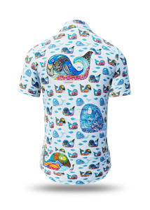Sommerhemd Herren MYBODICK - 100 % Baumwolle - 10...