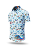 Camisa de verano para hombre MYBODICK - 100 % algodón - 10 tallas, de la XS a la 6XL - diseño excepcional - confección de primera calidad - tejidos «Made in Germany» - edición limitada y exclusiva