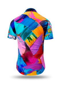 Camisa de verano para hombre ARCADIA VIVA - 100 % algodón - 10...