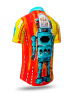 Herrenhemd Kurzarm RETRO ROBOT – GERMENS artfashion – 100 % Baumwolle - Größe XXL