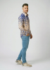 Entdecke bunte Hemden Herren HEXAGON CALCIT - 100 % Baumwolle