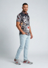 Camisa de verano para hombre STOP NOW! - 100 % algodón - 10 tallas, de la XS a la 6XL - diseño excepcional - confección de primera calidad - tejidos «Made in Germany» - edición limitada y exclusiva