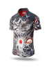 Camisa de manga corta para hombre «STOP NOW!» Antiguerra