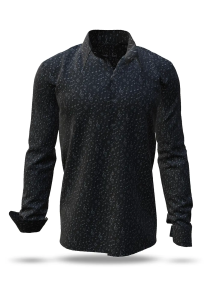 Descubre las camisas de hombre CRESENDO NOIR - 100 % algodón