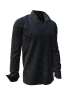 Camisa de manga larga con botones CRESENDO NOIR – GERMENS artfashion – 100 % algodón - Talla XL