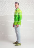Entdecke bunte Hemden Herren HEXAGON URANIO - 100 % Baumwolle