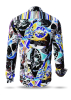 Camisas de hombre NIGHTMAN – GERMENS artfashion – 100 % algodón - Talla XS