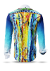 Herren Langarm Hemd COLUMBU – GERMENS artfashion – 100 % Baumwolle - Größe 4XL
