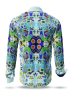 Descubre las coloridas camisas de hombre CARROUSEL MINT - 100 % algodón