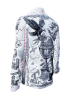 Hemd Herren AMERUSINA - The Geopolitical Triumvirat – GERMENS artfashion – 100 % Baumwolle - Größe M