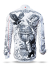 Hemd Herren AMERUSINA - The Geopolitical Triumvirat – GERMENS artfashion – 100 % Baumwolle - Größe XXL