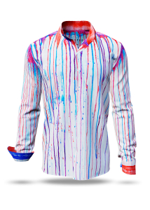 Descubre las camisas de colores para hombre STRIPES - 100 % algodón