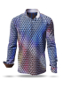 Descubre las camisas de colores para hombre de CUBO SPHERE: 100 % algodón