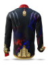 Button down Hemd RUSSIAN CIRCUS – GERMENS artfashion – 100 % Baumwolle - Größe L