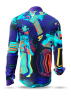 Herren Langarm Hemd TITICACA – GERMENS artfashion – 100 % Baumwolle - Größe M