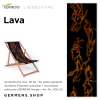 LAVA ☀ La tumbona oscura para jardín y balcón ✿ GERMENS