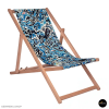 BEACHWALK ☀ La tumbona azul y blanca para jardín y balcón ✿ GERMENS