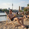 NEKRODRAKE☀ Der dunkle Liegestuhl für Garten und Balkon ✿ GERMENS