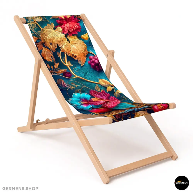 ROYAL BOTANY ☀ La tumbona azul y dorada para jardín y balcón ✿ GERMENS