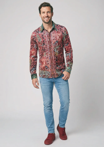 Descubre las camisas de colores para hombre de TIGRA: 100 % algodón