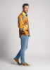 Entdecke bunte Hemden Herren DRACO GOLD - 100 % Baumwolle