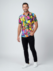Short-sleeved shirt SEVEN IN ONE CLICK COLLECTION - Each size available only once for 7 days - Only 7 pieces available to order for one week - After that, never available again - Personalized and hand-numbered certificate