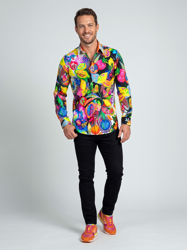 Long-sleeved shirt SEVEN IN ONE CLICK COLLECTION - Each size available only once for 7 days - Only 7 pieces available to order for one week - After that, never available again - Personalized and hand-numbered certificate