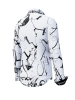 Schwarz-weiße Bluse Damen SIGNAL X XL