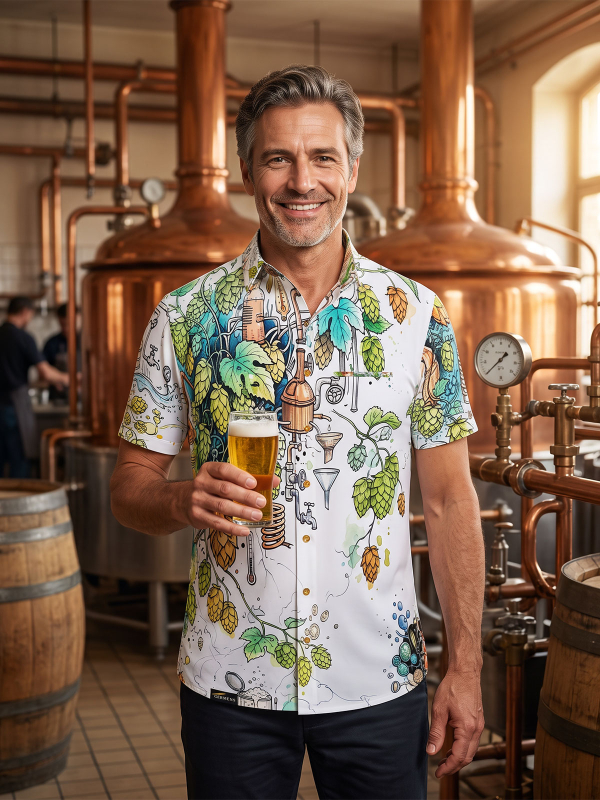 Short-sleeved shirt SEVEN IN ONE CLICK COLLECTION - Each size available only once for 7 days - Only 7 pieces available to order for one week - After that, never available again - Personalized and hand-numbered certificate