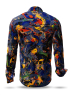 Long Sleeve Button Up Shirts For Men QUICK AND SLOW – GERMENS artfashion – 100 % Cotton - Size XS