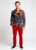 Long Sleeve Button Up Shirts For Men QUICK AND SLOW – GERMENS artfashion – 100 % Cotton - Size XXL